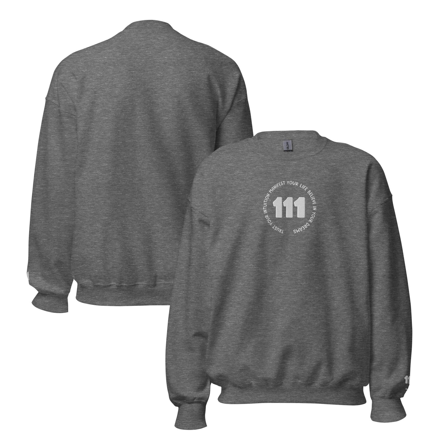 111 Angel Number Crewneck - Unisex Sweatshirt