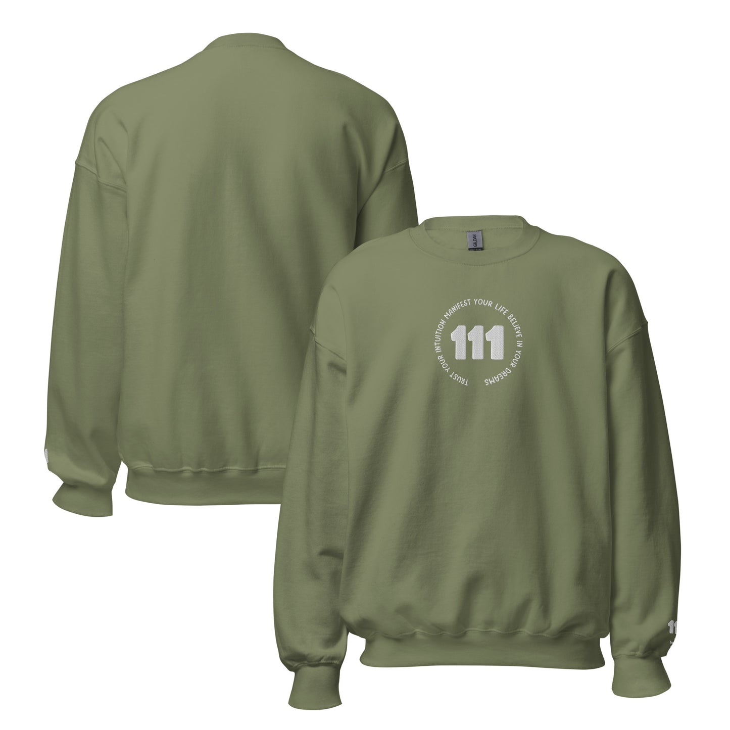 111 Angel Number Crewneck - Unisex Sweatshirt