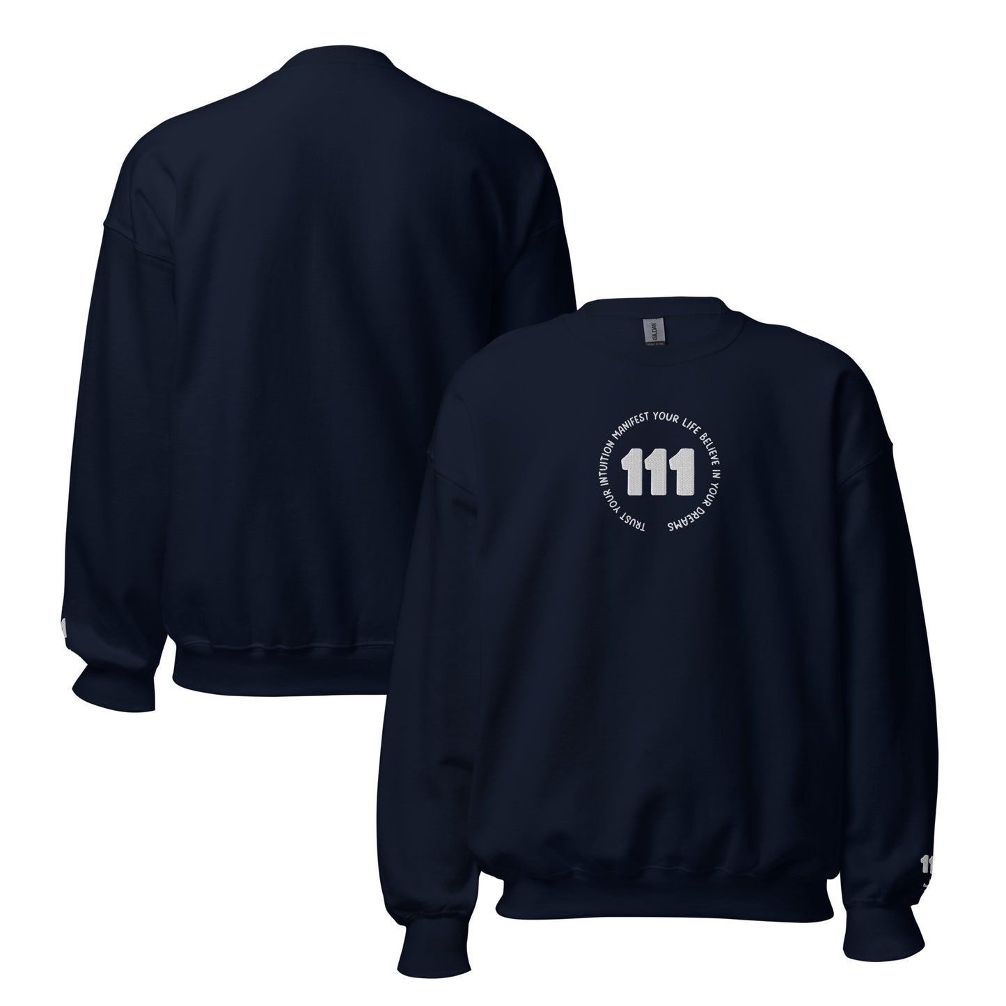 111 Angel Number Crewneck - Unisex Sweatshirt