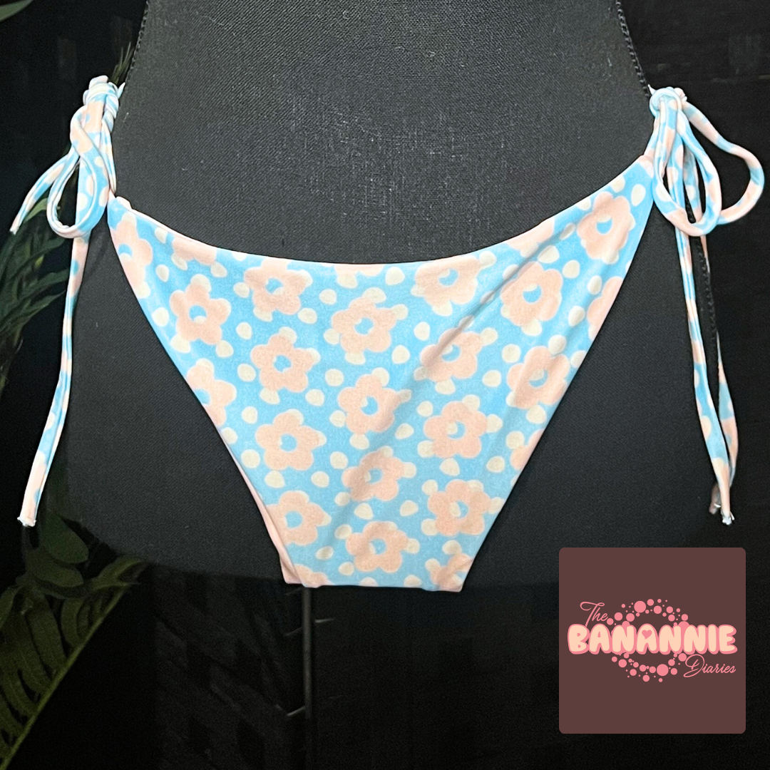 You Are Enough Recycled String Bikini Bottom