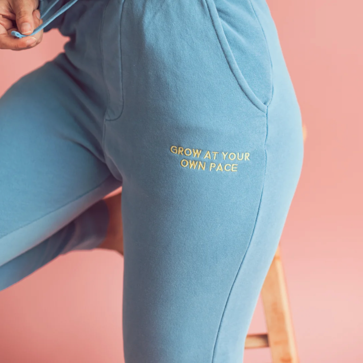 Grow At Your Own Pace Sweatpants by JZD