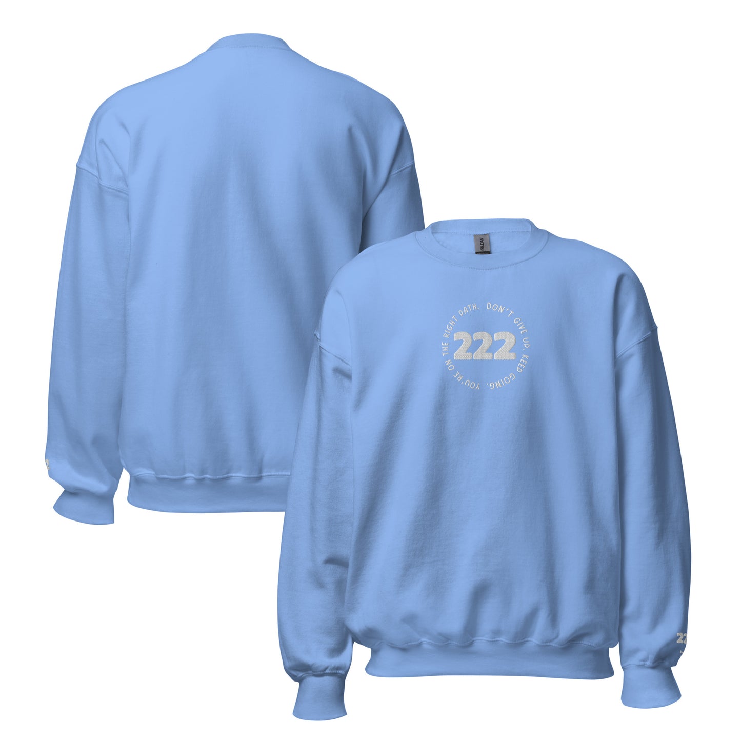 222 Angel Number Crewneck - Unisex Sweatshirt