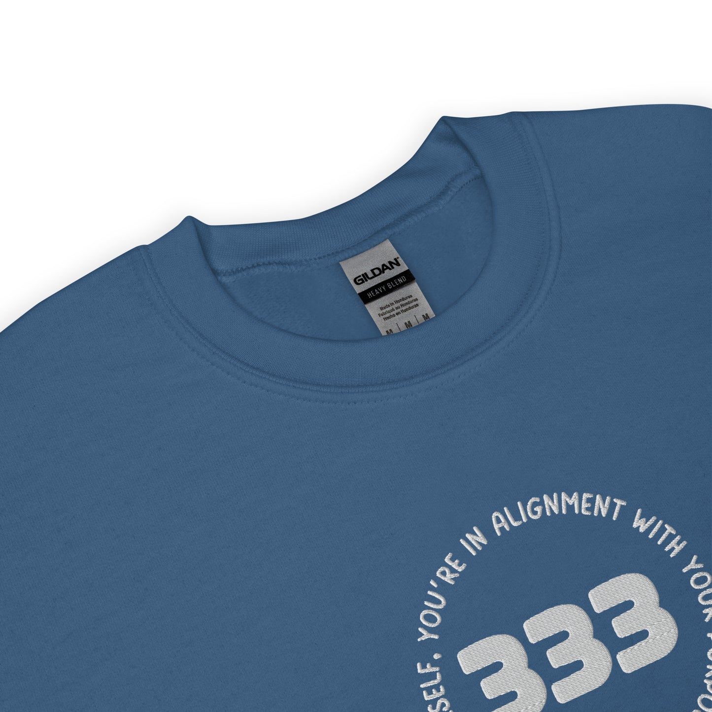 333 Angel Number Crewneck - Unisex Sweatshirt