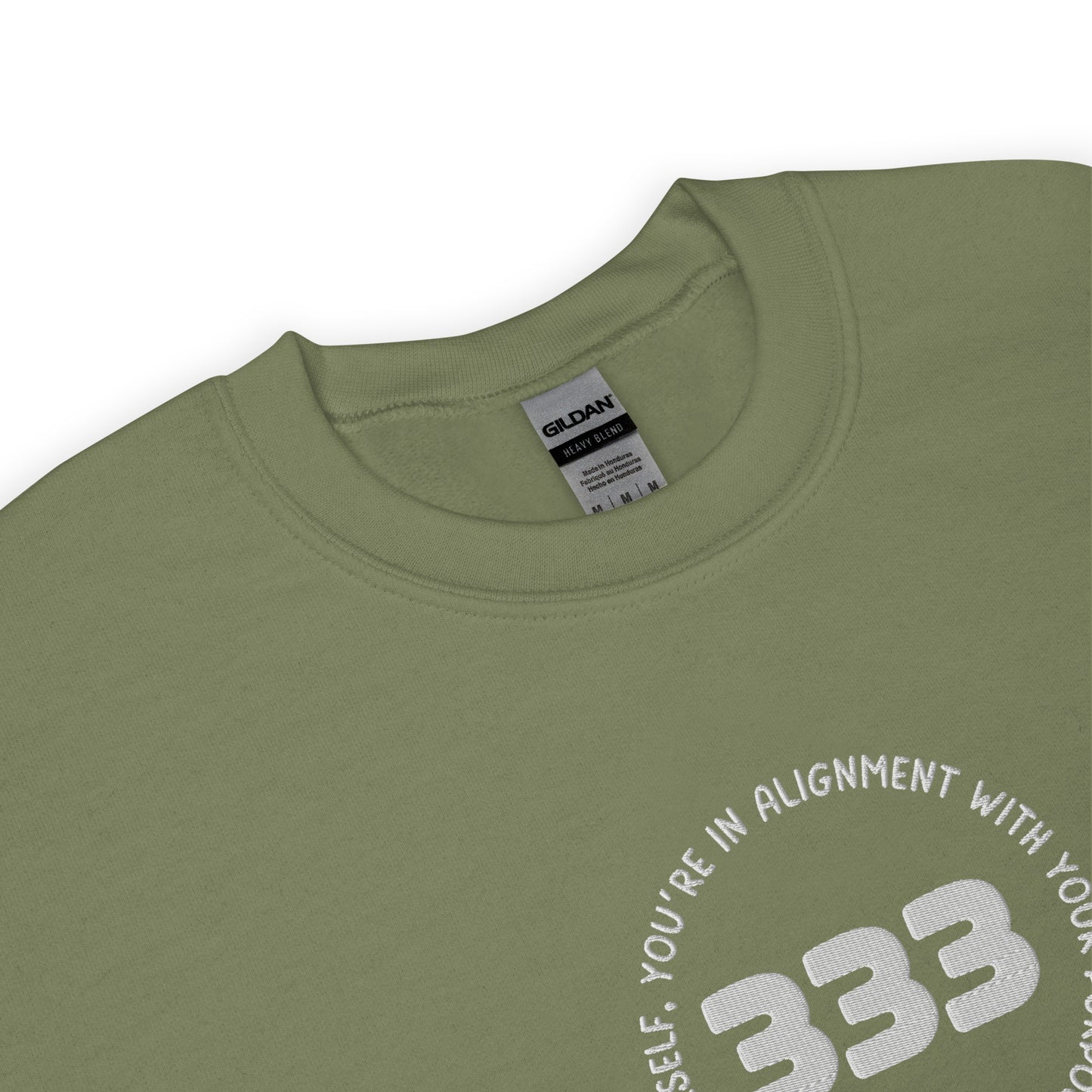 333 Angel Number Crewneck - Unisex Sweatshirt