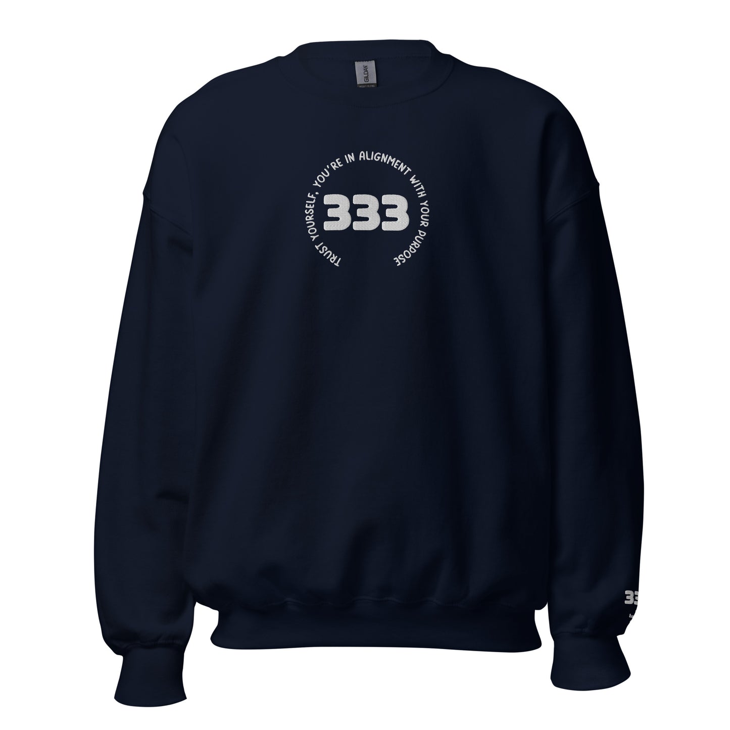 333 Angel Number Crewneck - Unisex Sweatshirt