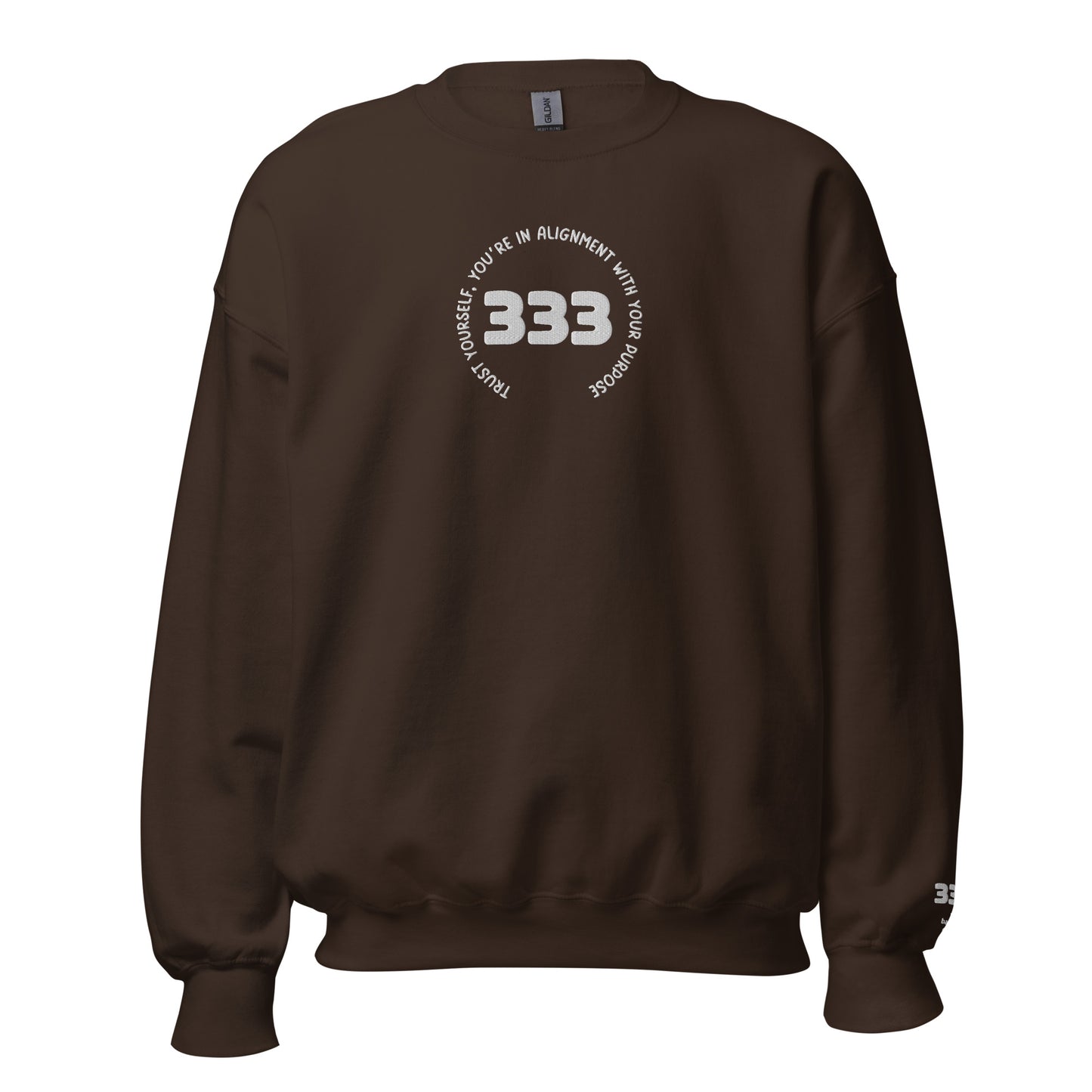 333 Angel Number Crewneck - Unisex Sweatshirt