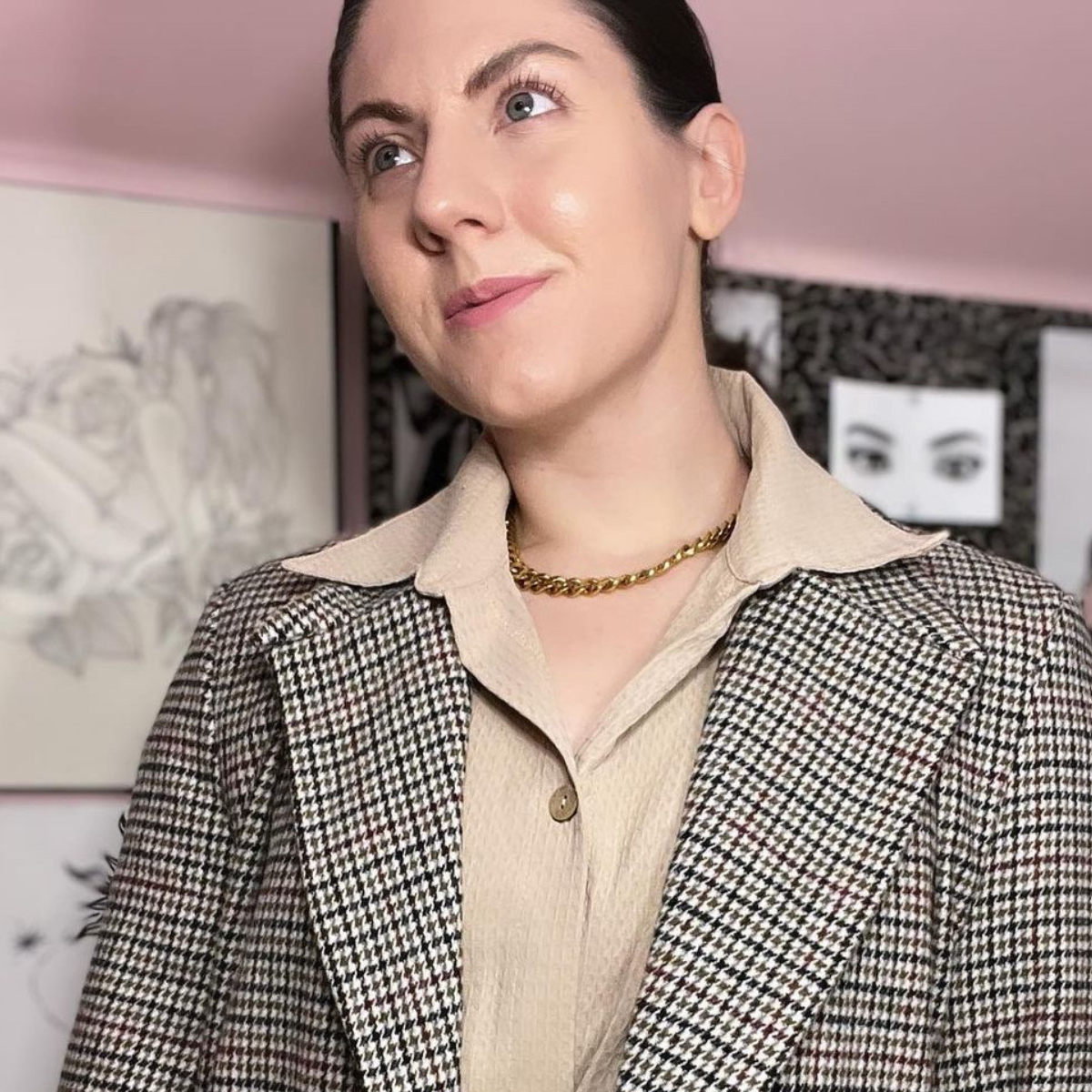 Havana Chain Necklace - Unisex, Material: 18K Gold Plated Stainless Steel, Water Resistant, Tarnish Resistant, Nickel Free, Daily