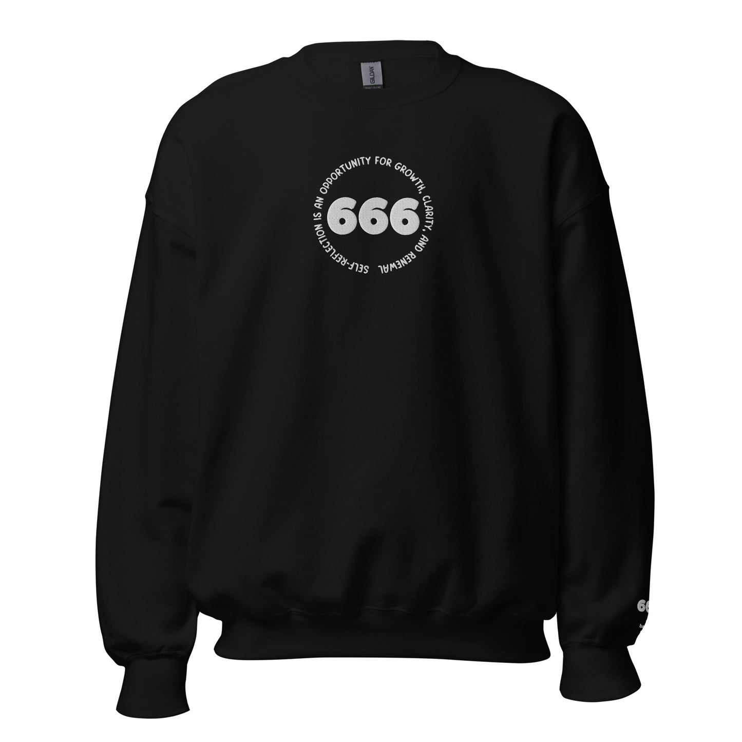 666 Angel Number Crewneck - Unisex Sweatshirt