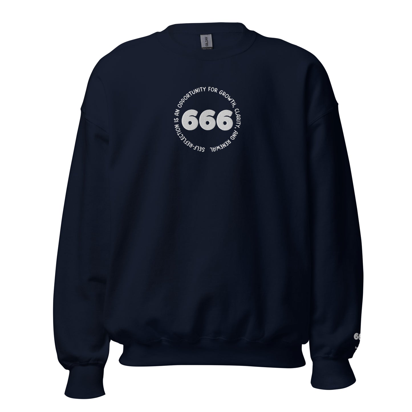 666 Angel Number Crewneck - Unisex Sweatshirt