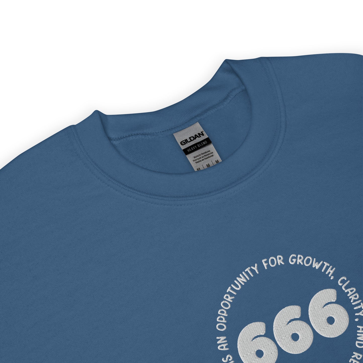 666 Angel Number Crewneck - Unisex Sweatshirt