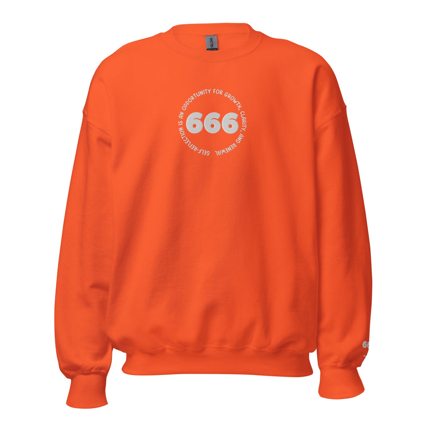 666 Angel Number Crewneck - Unisex Sweatshirt