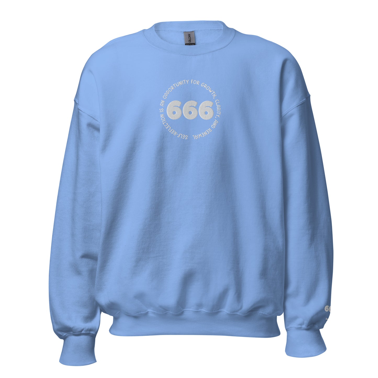 666 Angel Number Crewneck - Unisex Sweatshirt