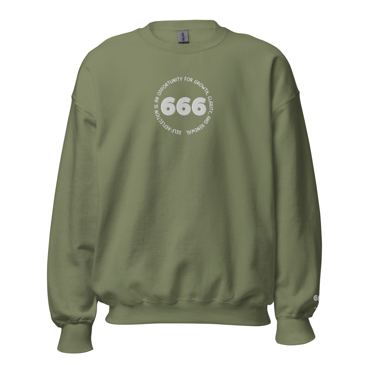 666 Angel Number Crewneck - Unisex Sweatshirt