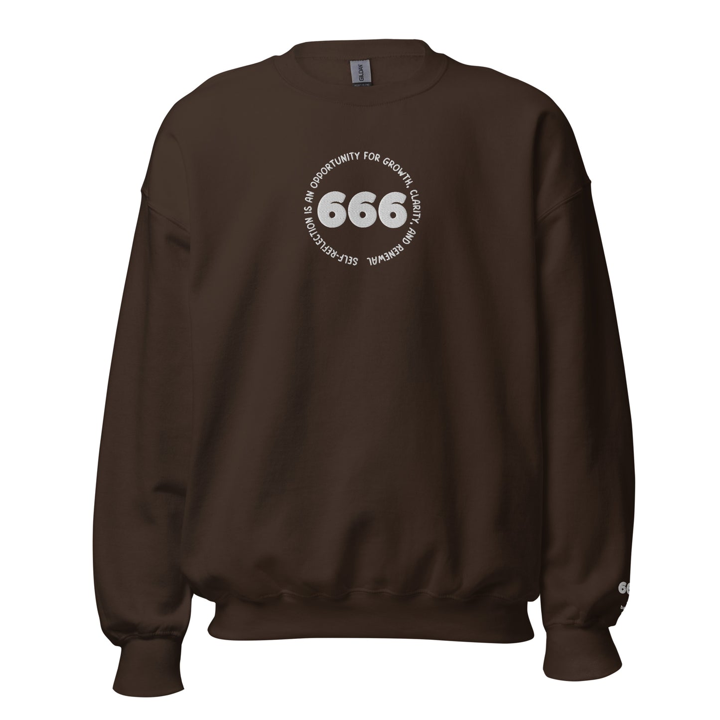 666 Angel Number Crewneck - Unisex Sweatshirt
