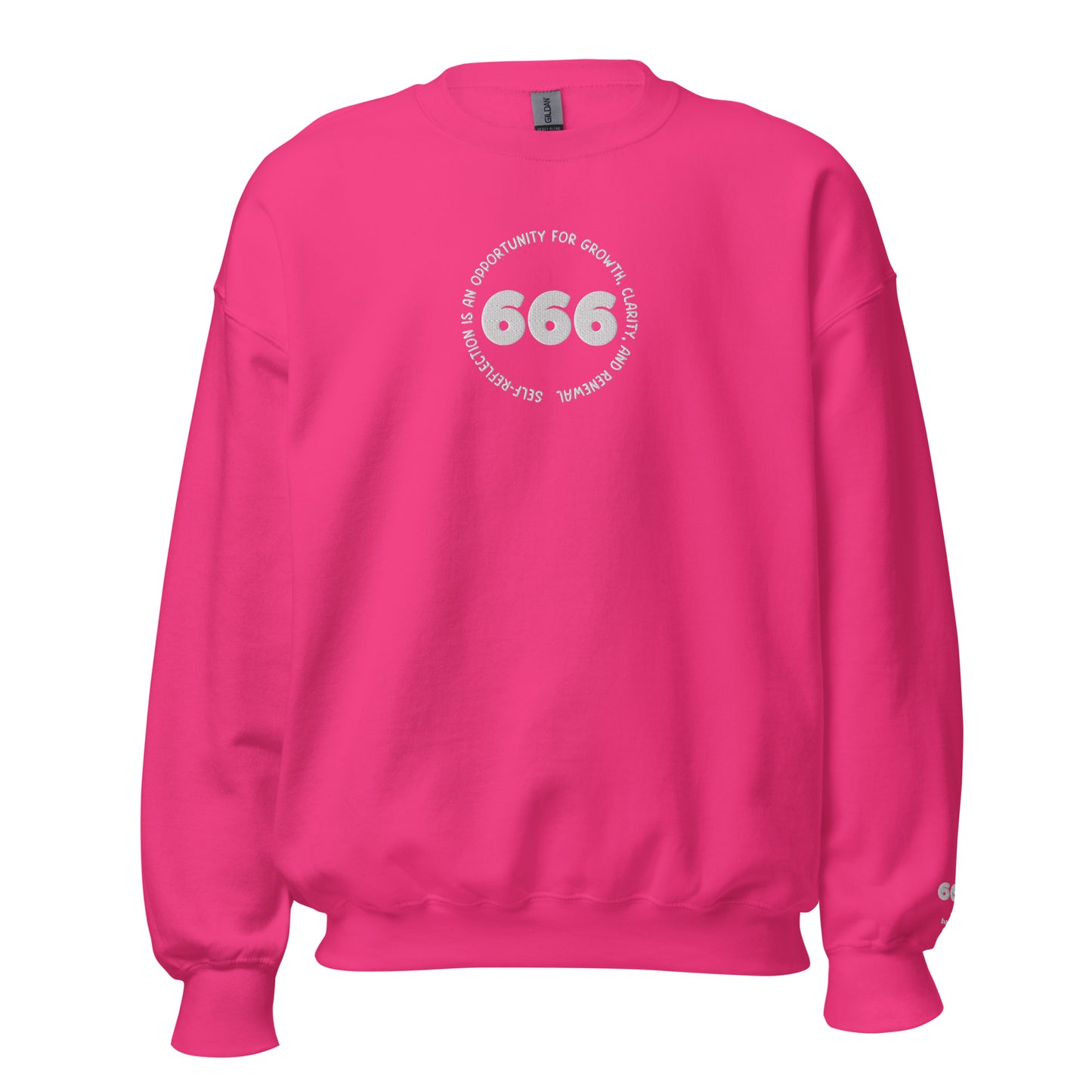 666 Angel Number Crewneck - Unisex Sweatshirt