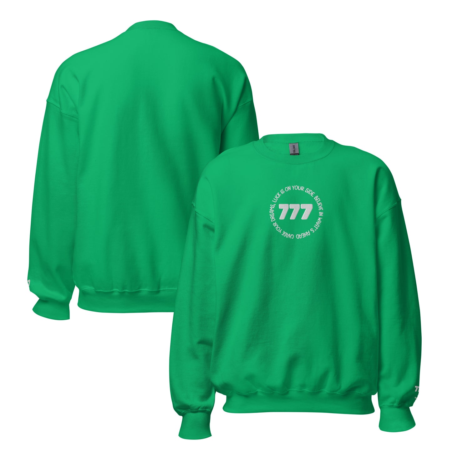 777 Angel Number Crewneck - Unisex Sweatshirt