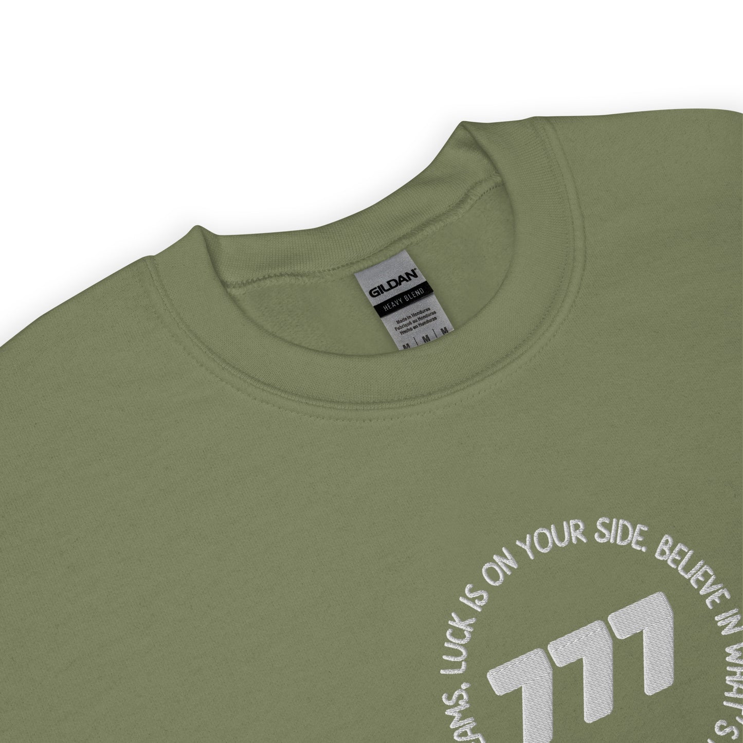 777 Angel Number Crewneck - Unisex Sweatshirt