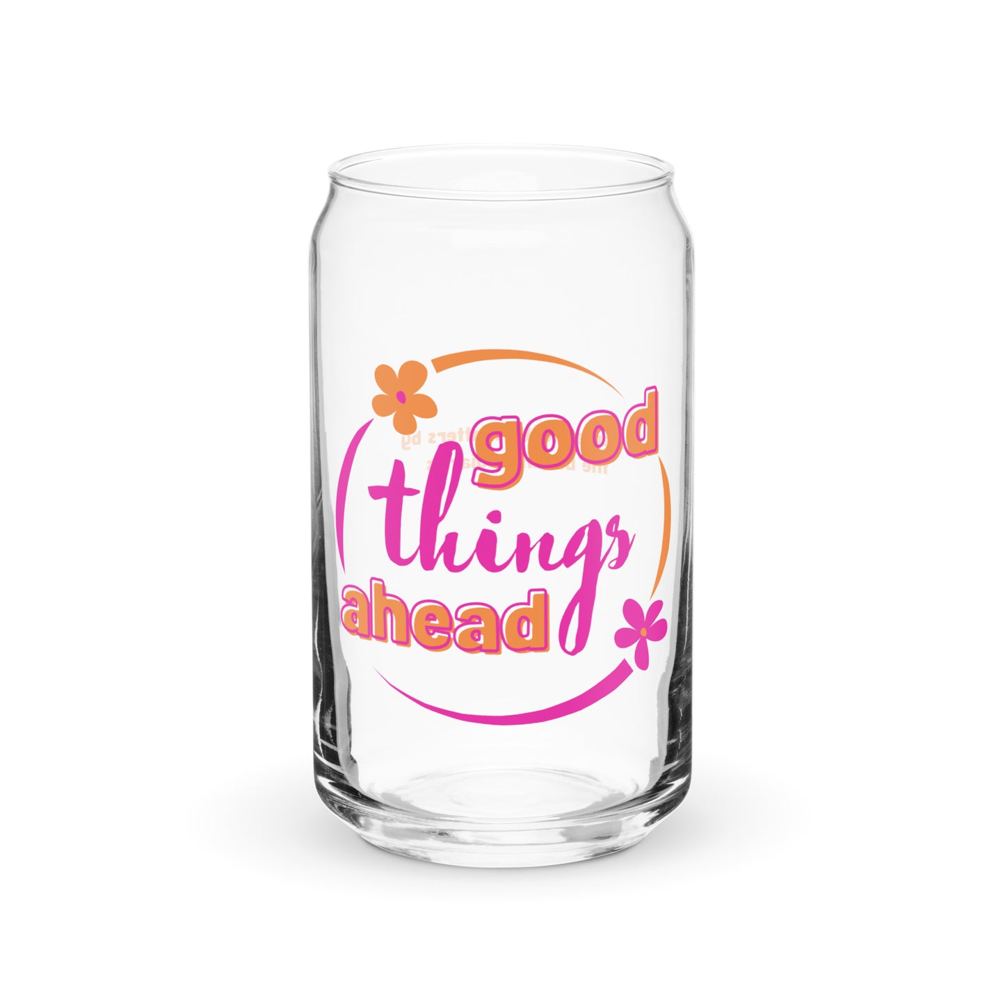 Good Things Ahead Can-Shaped Glass - Mental Health Matters by The Banannie Diaries