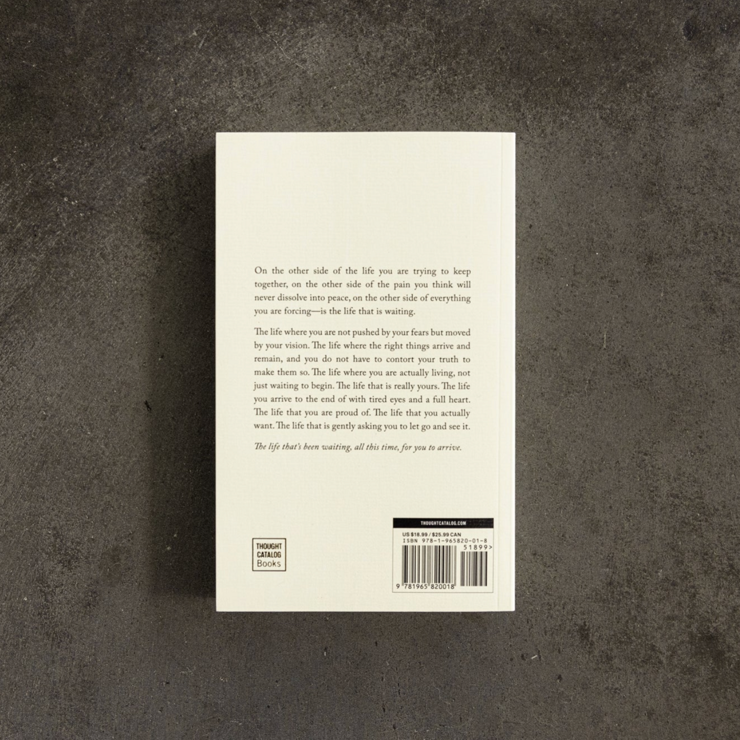 The Life That's Waiting Paperback Book by Brianna Wiest