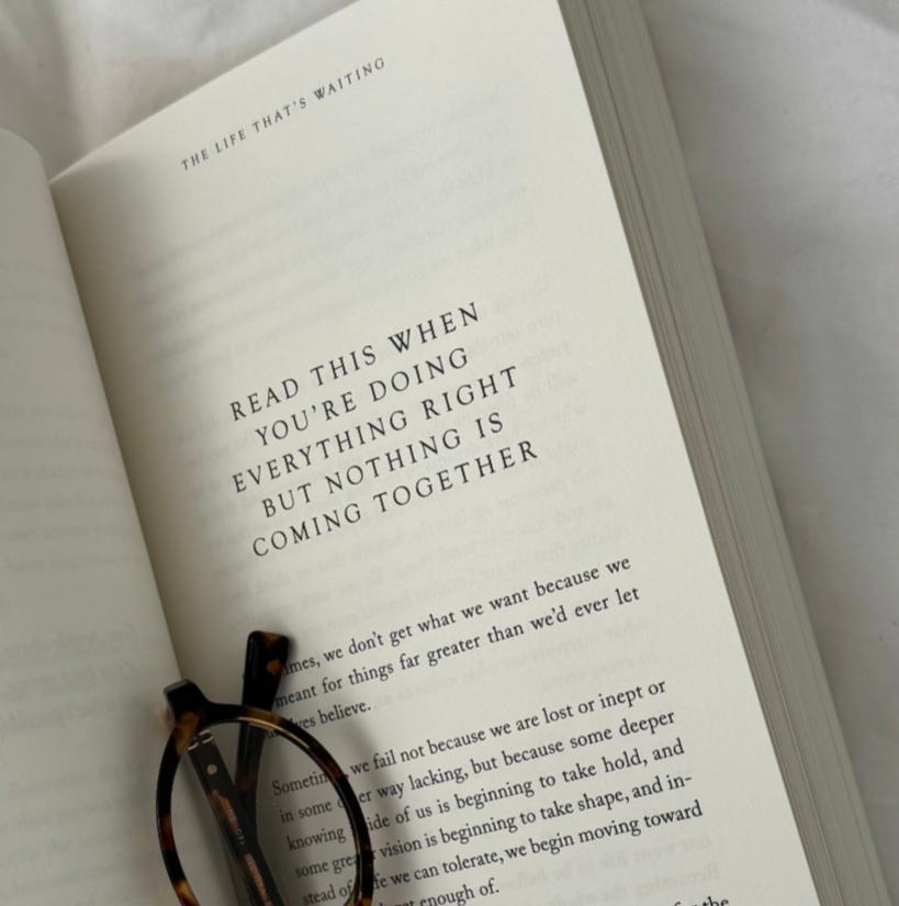 The Life That's Waiting Paperback Book by Brianna Wiest