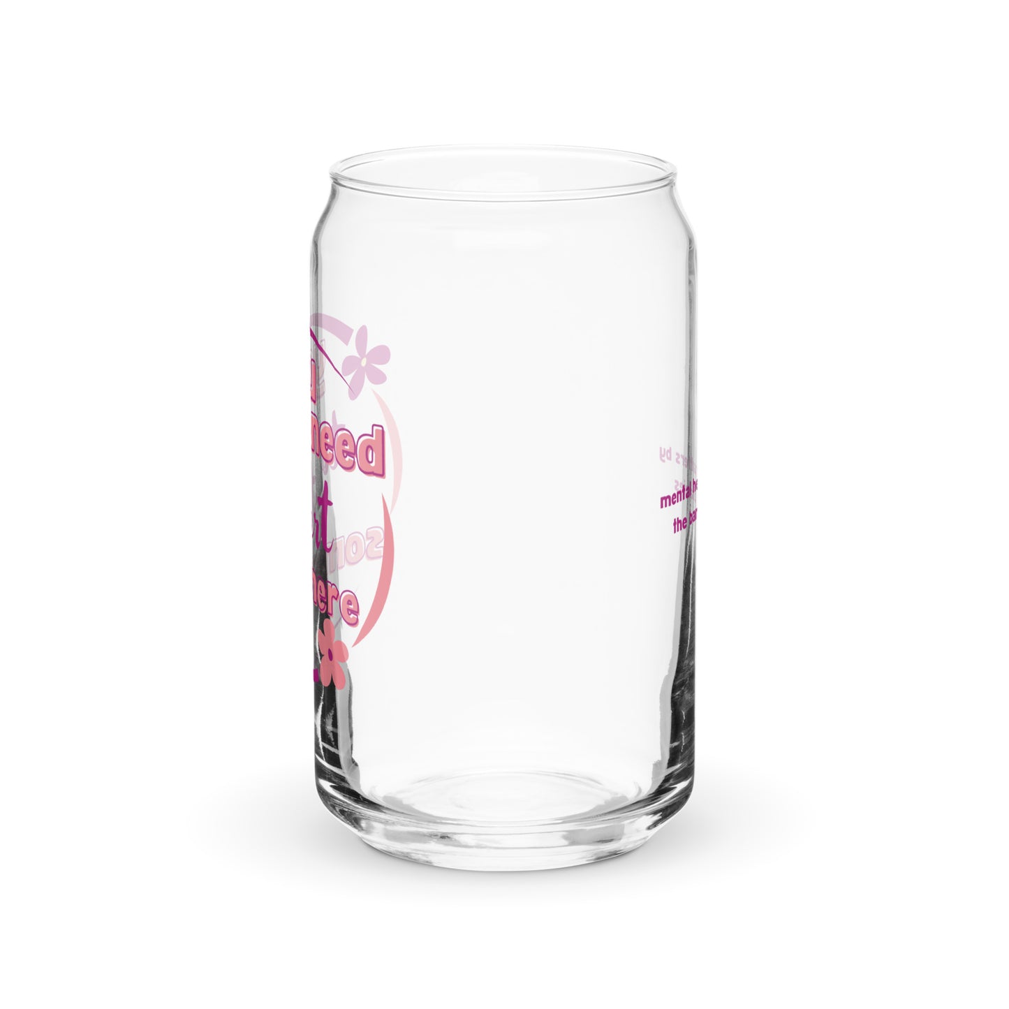 You Need to Start Somewhere Can-Shaped Glass -  Mental Health Matters by The Banannie Diaries