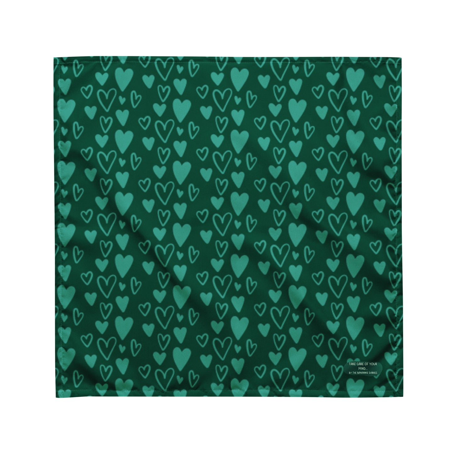 Take Care of Your Mind Bandana/Hair Scarf - Mental Health Matters by The Banannie Diaries