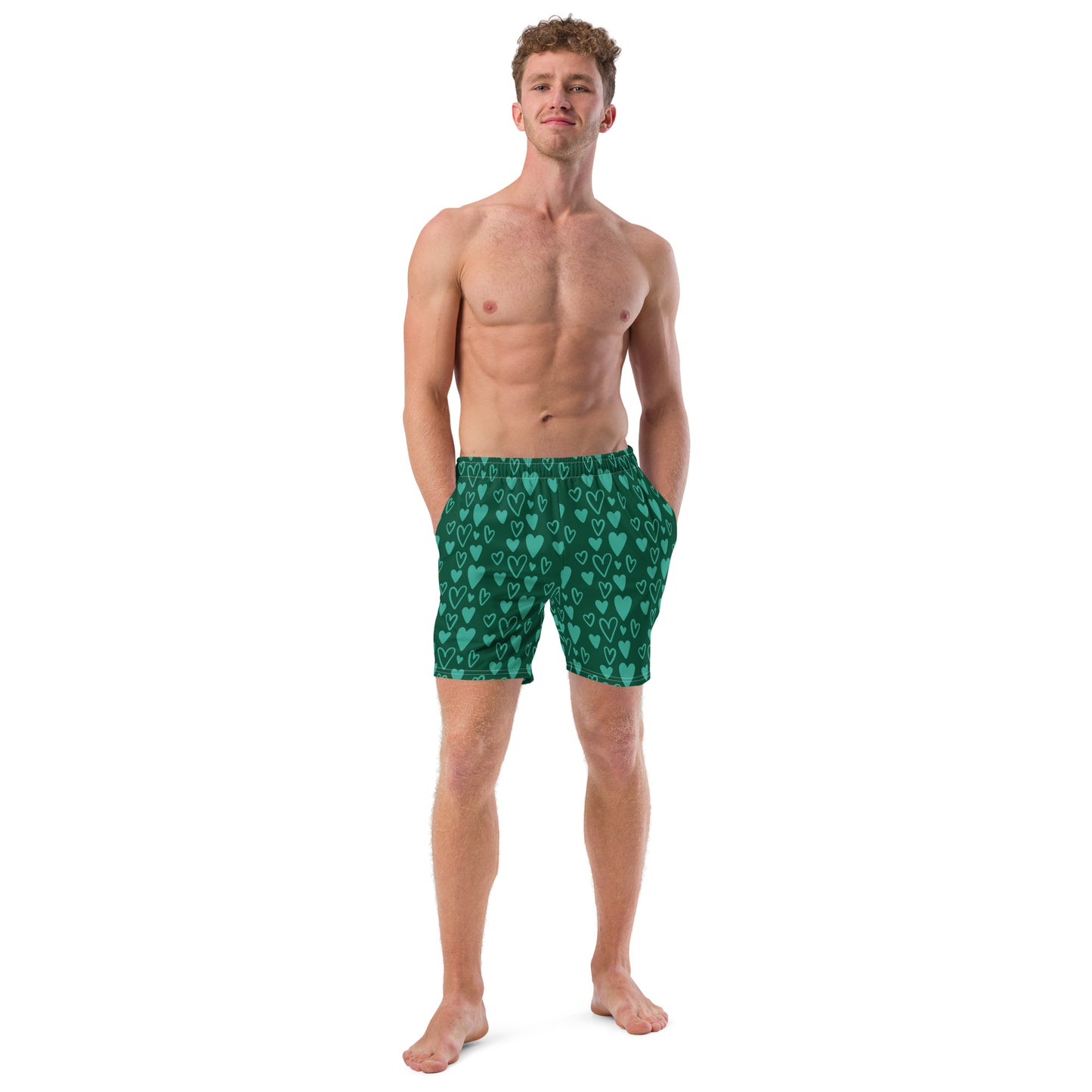 Take Care of Your Mind - Men's Swim Trunks - Mental Health Matters by The Banannie Diaries