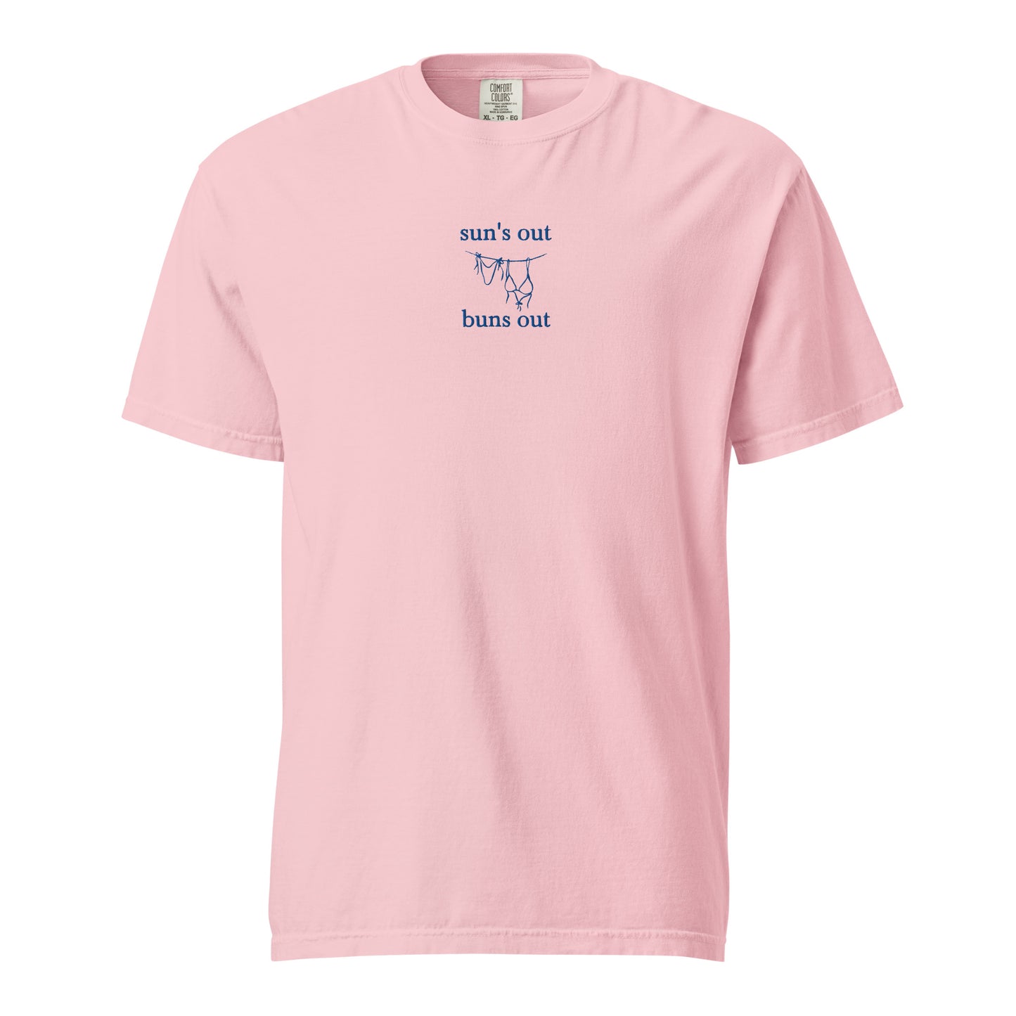 Sun's Out Buns Out - Unisex Garment-Dyed Heavyweight T-Shirt