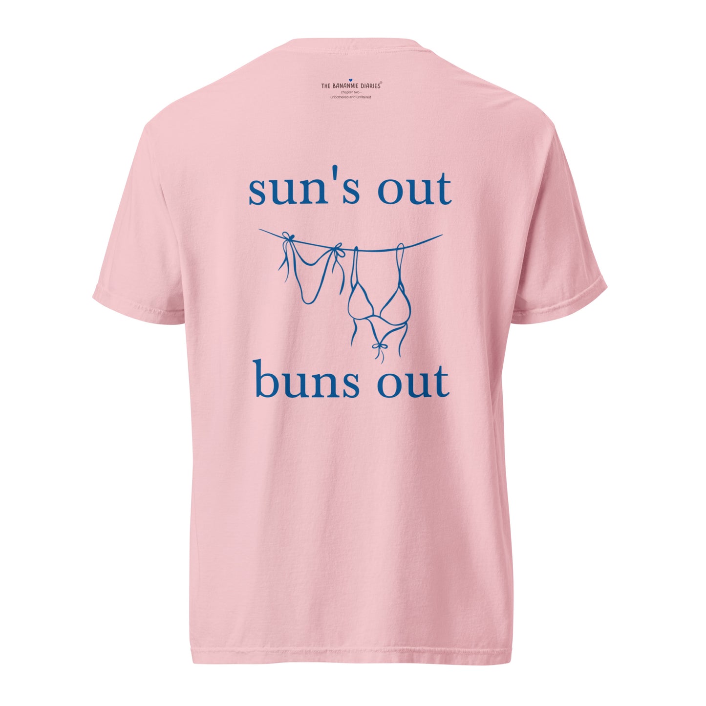 Sun's Out Buns Out - Unisex Garment-Dyed Heavyweight T-Shirt