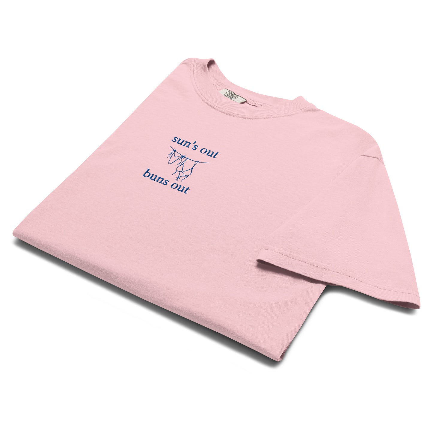 Sun's Out Buns Out - Unisex Garment-Dyed Heavyweight T-Shirt