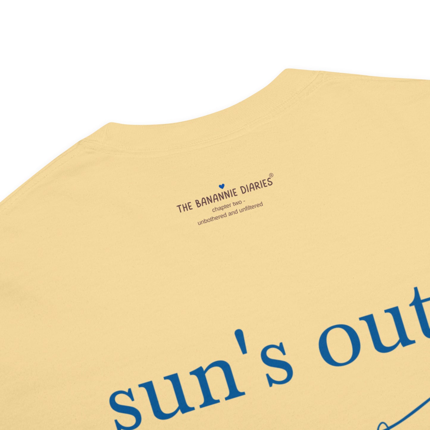 Sun's Out Buns Out - Unisex Garment-Dyed Heavyweight T-Shirt