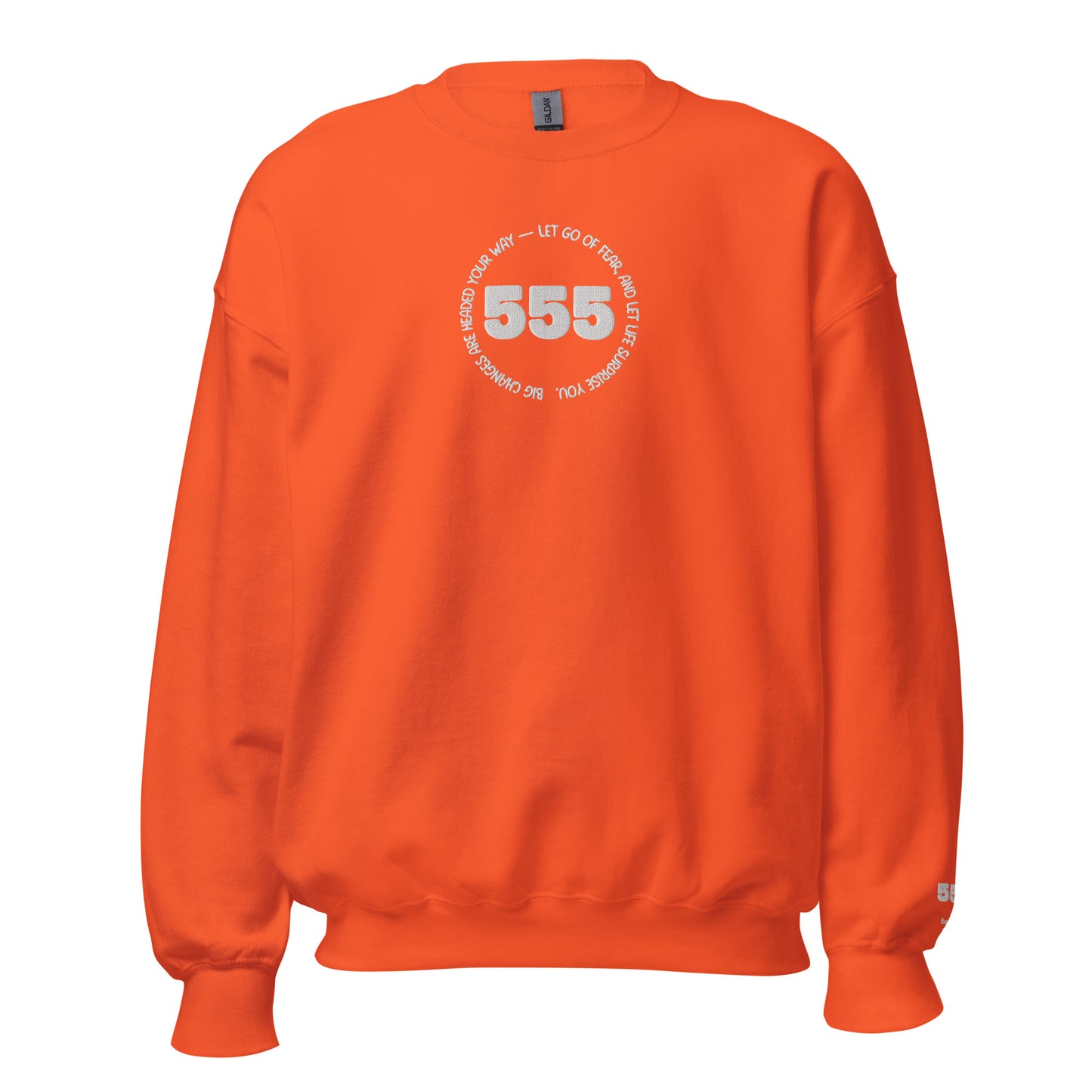 555 Angel Number Crewneck - Unisex Sweatshirt