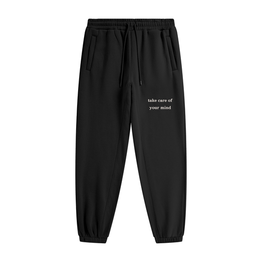 take care of your mind sweatpants - mental health matters collection