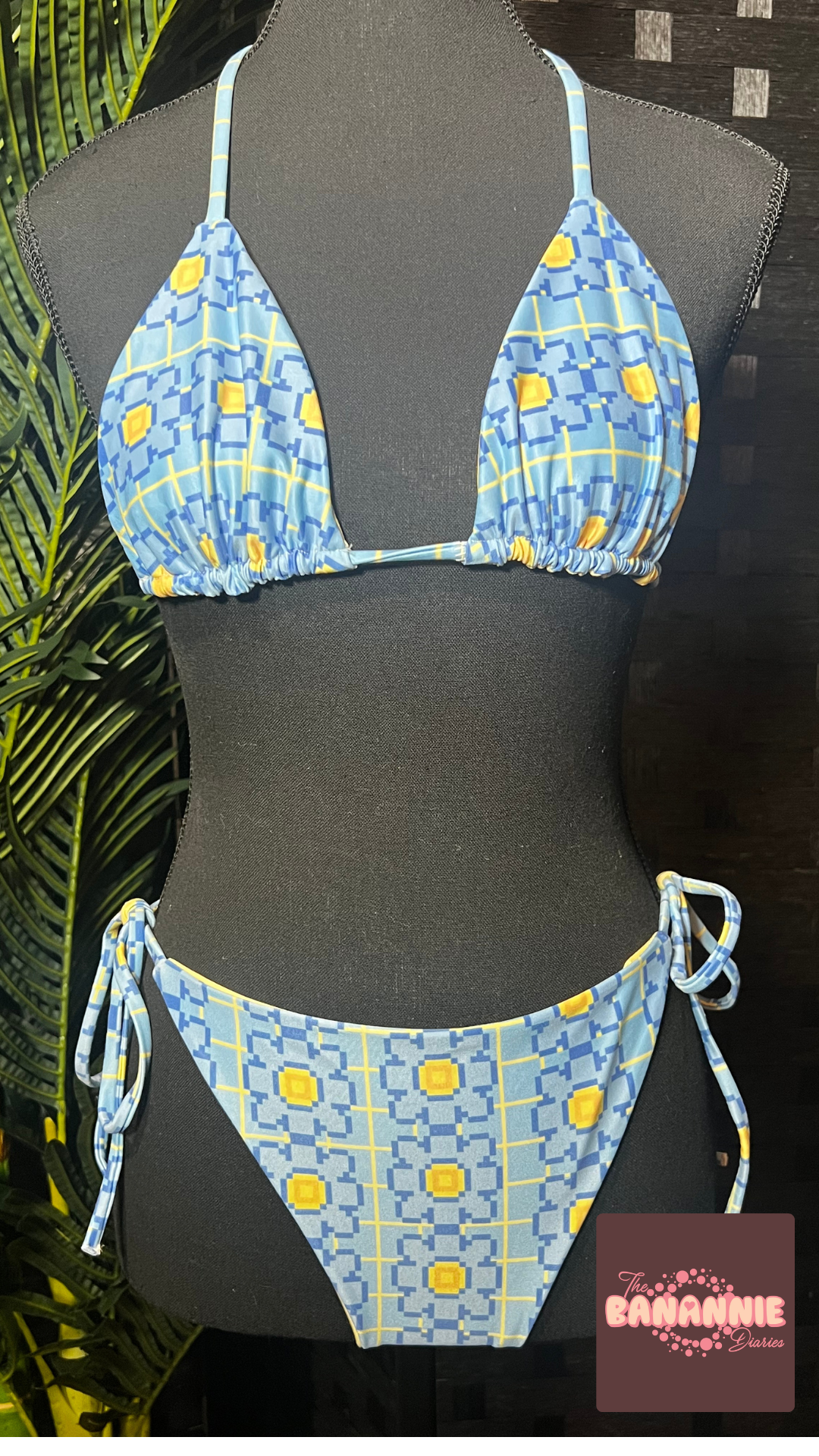 It's Okay to Feel Your Feelings Recycled String Bikini Bottom