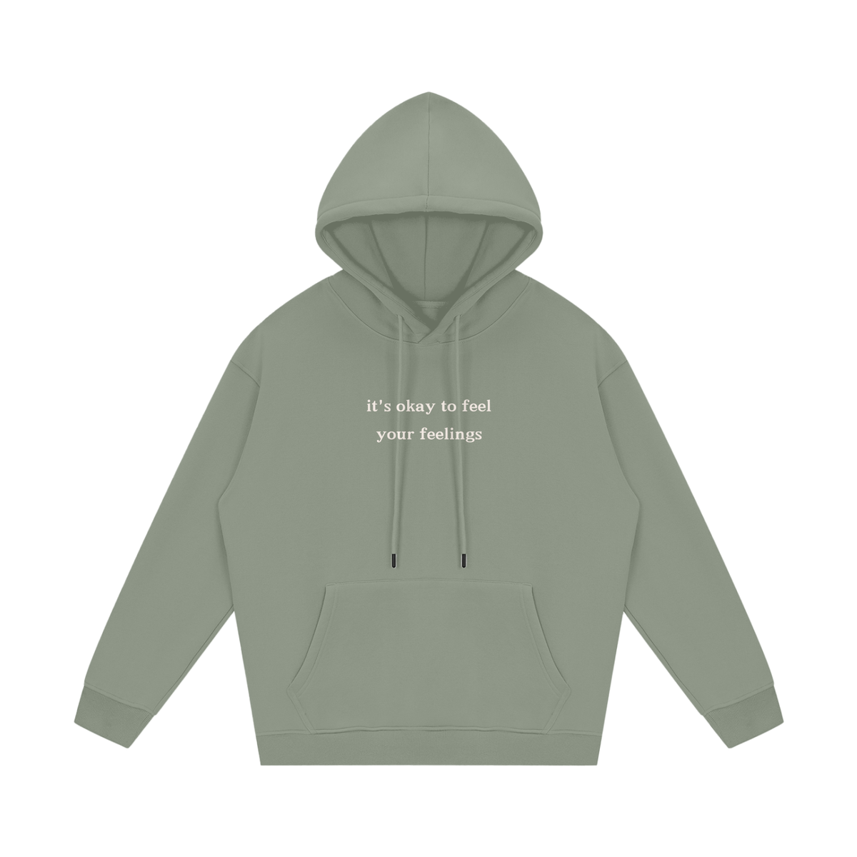 it's okay to feel your feelings hoodie - mental health matters collection