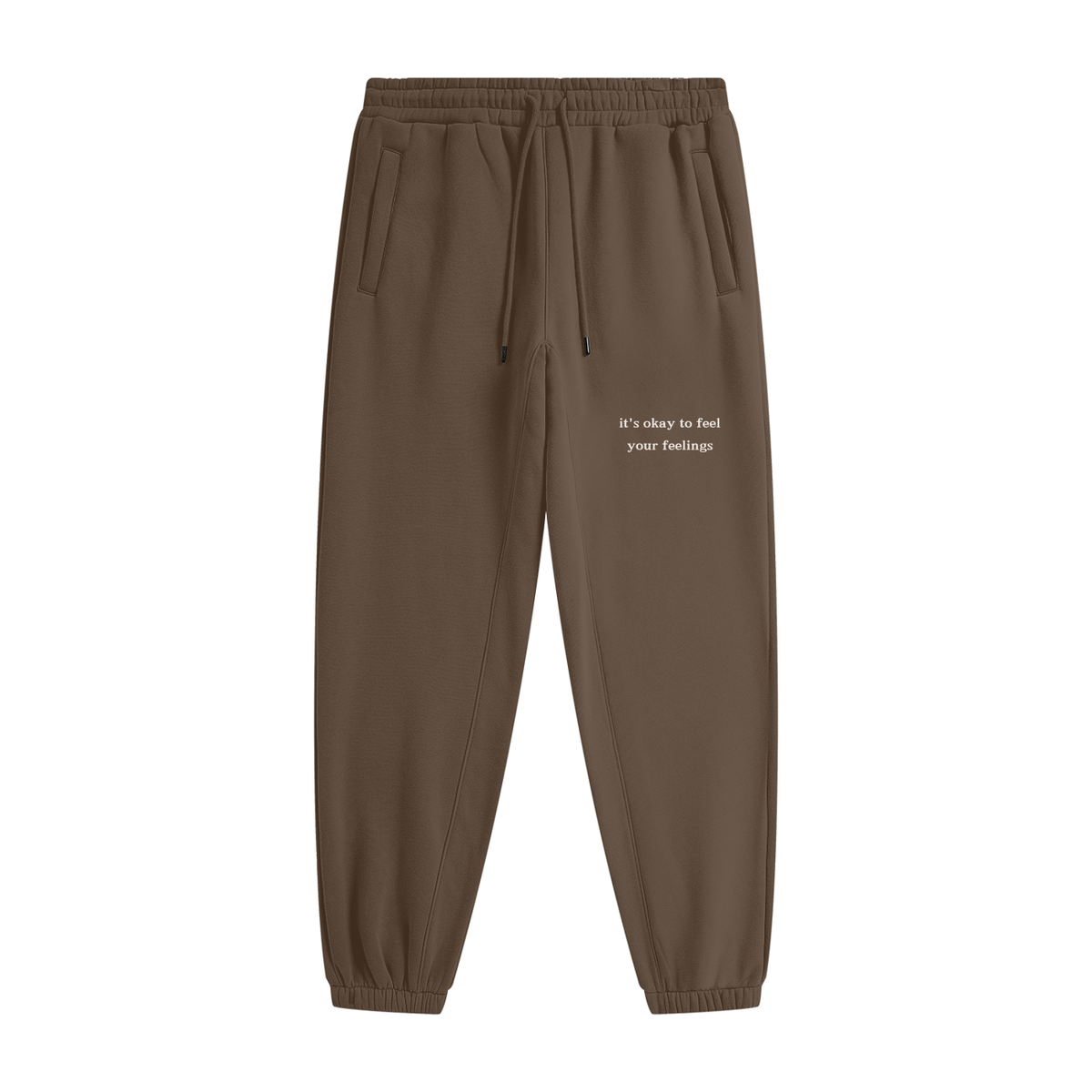 it's okay to feel your feelings sweatpants - mental health matters collection