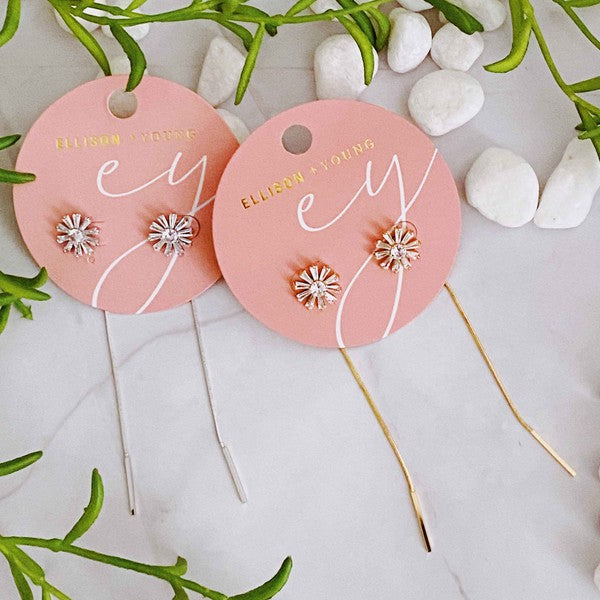 Edelweiss Backdrop Earrings - Ellison and Young