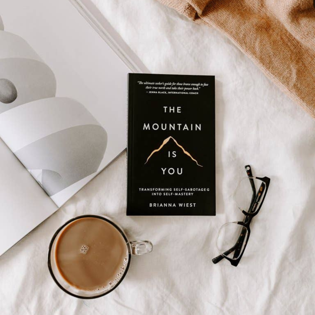 The Mountain Is You - Soft Cover/Paperback, Regular Edition, by Brianna Wiest, Published by Thought Catalog, 248 Pages