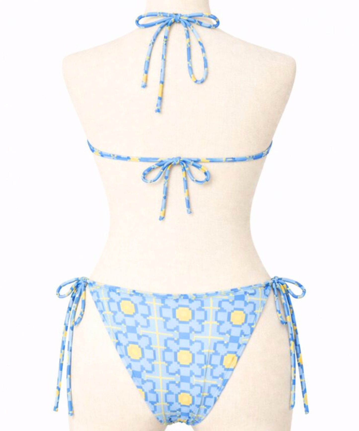 It's Okay to Feel Your Feelings Recycled String Bikini Top