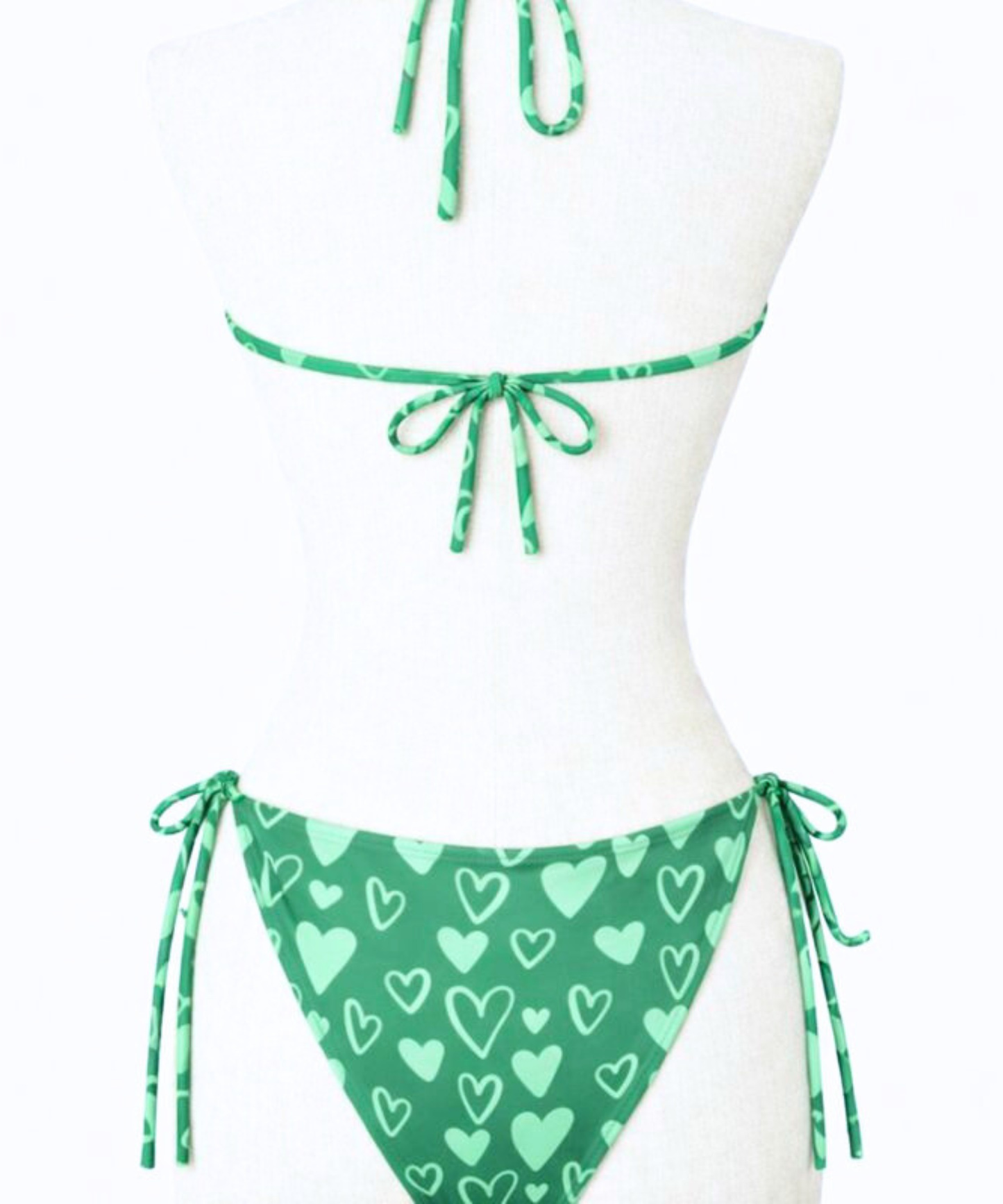 Take Care of Your Mind Recycled String Bikini Bottom