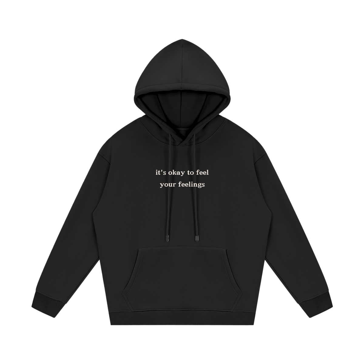 it's okay to feel your feelings hoodie - mental health matters collection