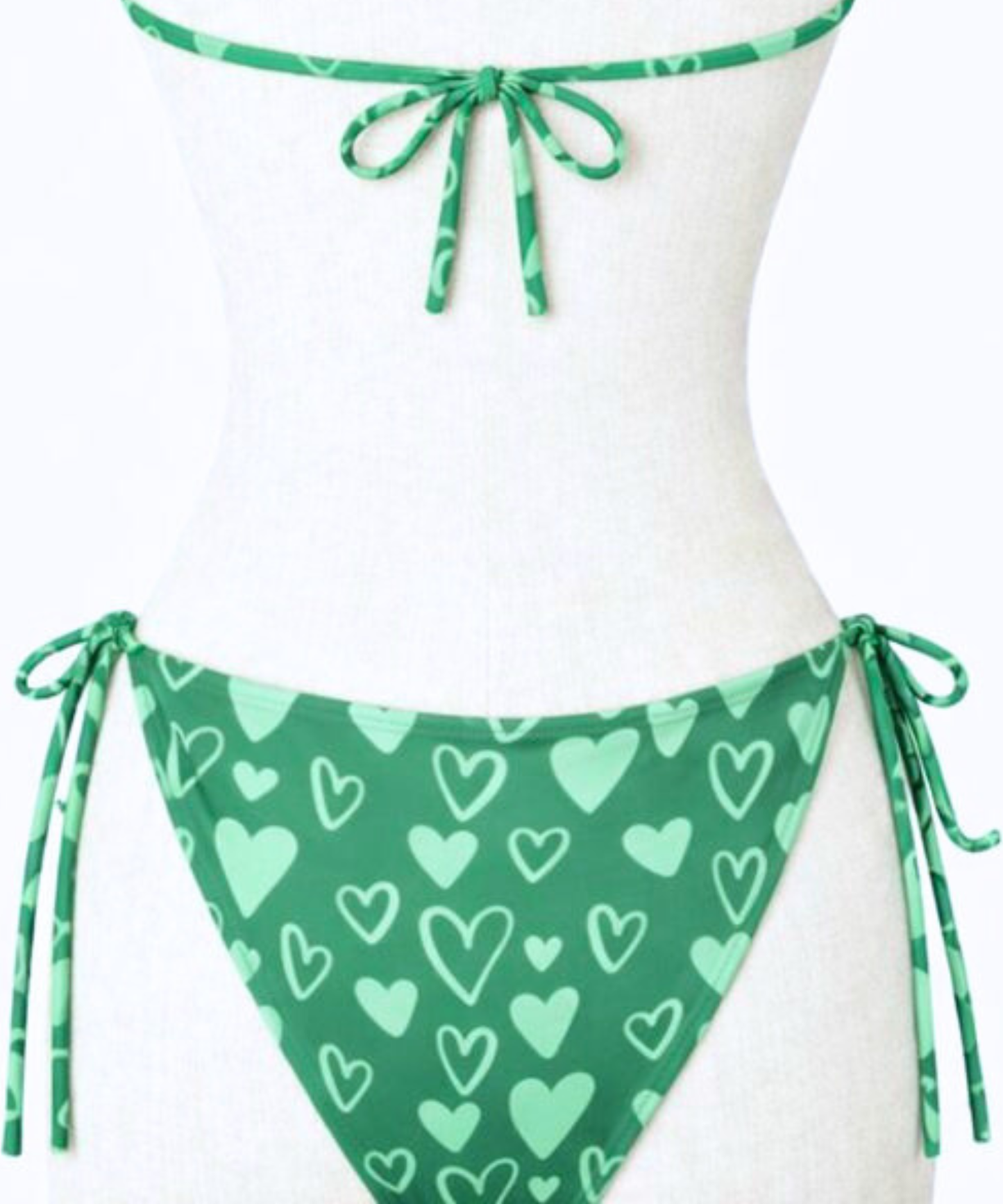 Take Care of Your Mind Recycled String Bikini Bottom