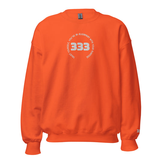 333 Angel Number Crewneck - Unisex Sweatshirt
