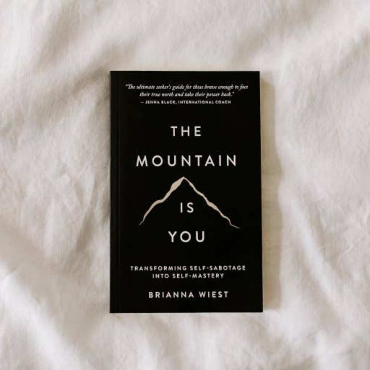 The Mountain Is You - Soft Cover/Paperback, Regular Edition, by Brianna Wiest, Published by Thought Catalog, 248 Pages