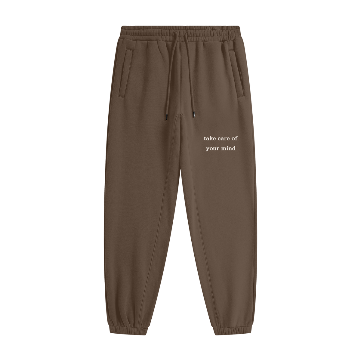 take care of your mind sweatpants - mental health matters collection