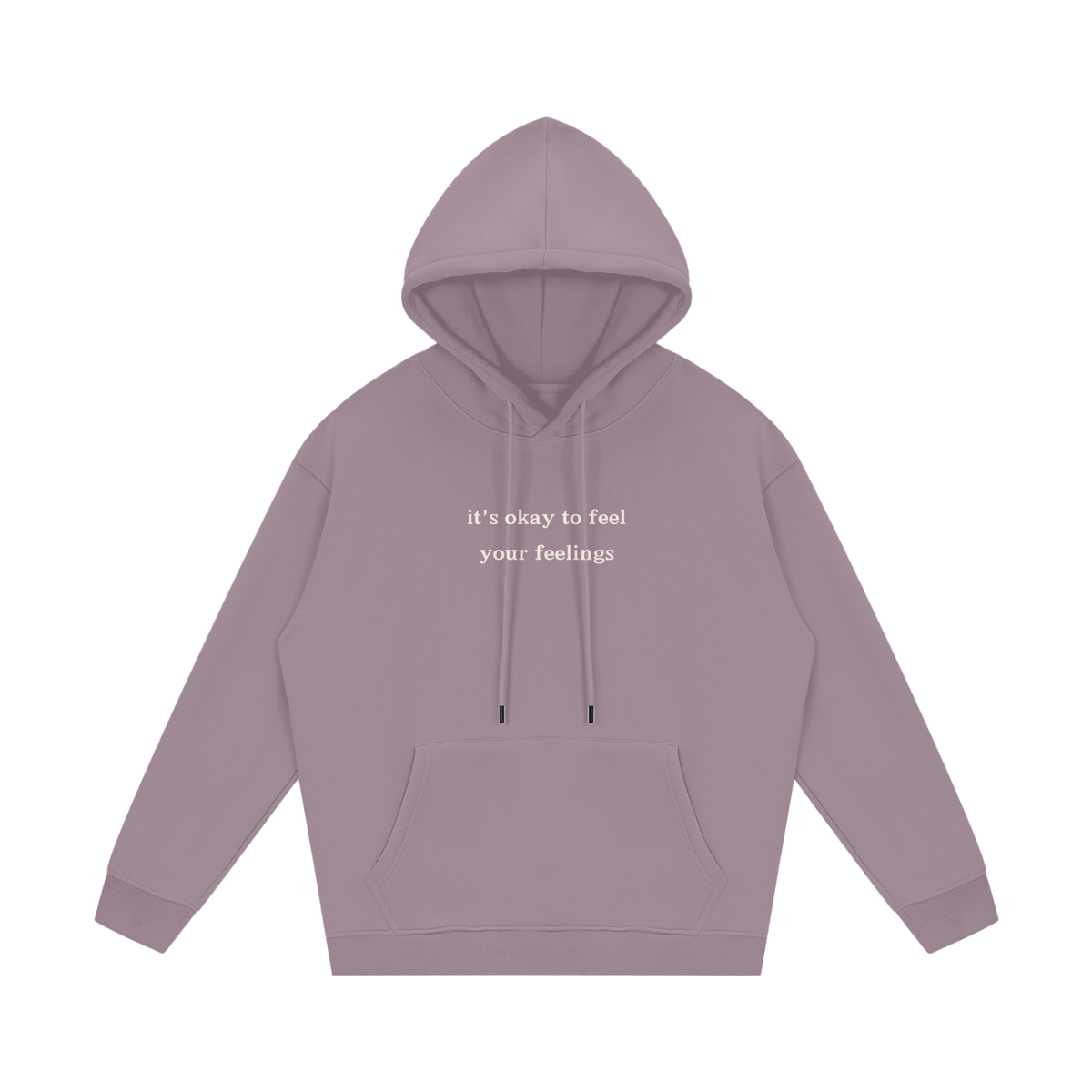 it's okay to feel your feelings hoodie - mental health matters collection