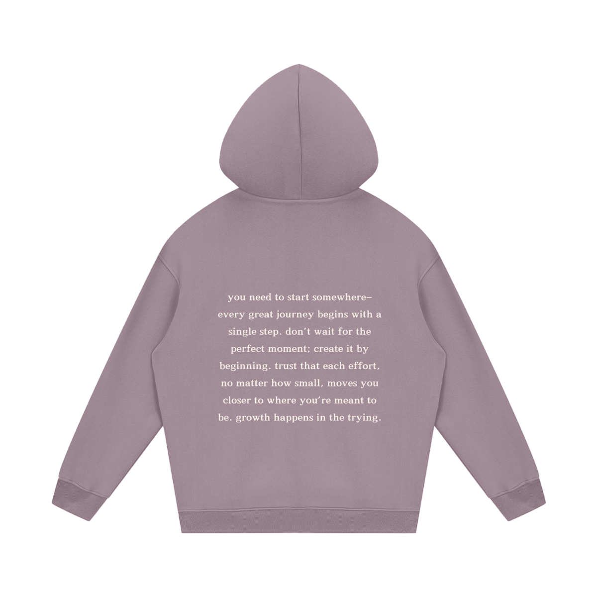 you need to start somewhere hoodie - mental health matters collection