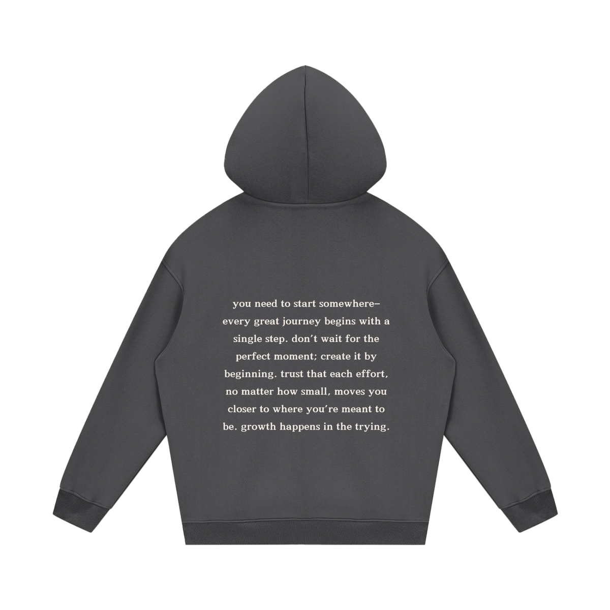 you need to start somewhere hoodie - mental health matters collection