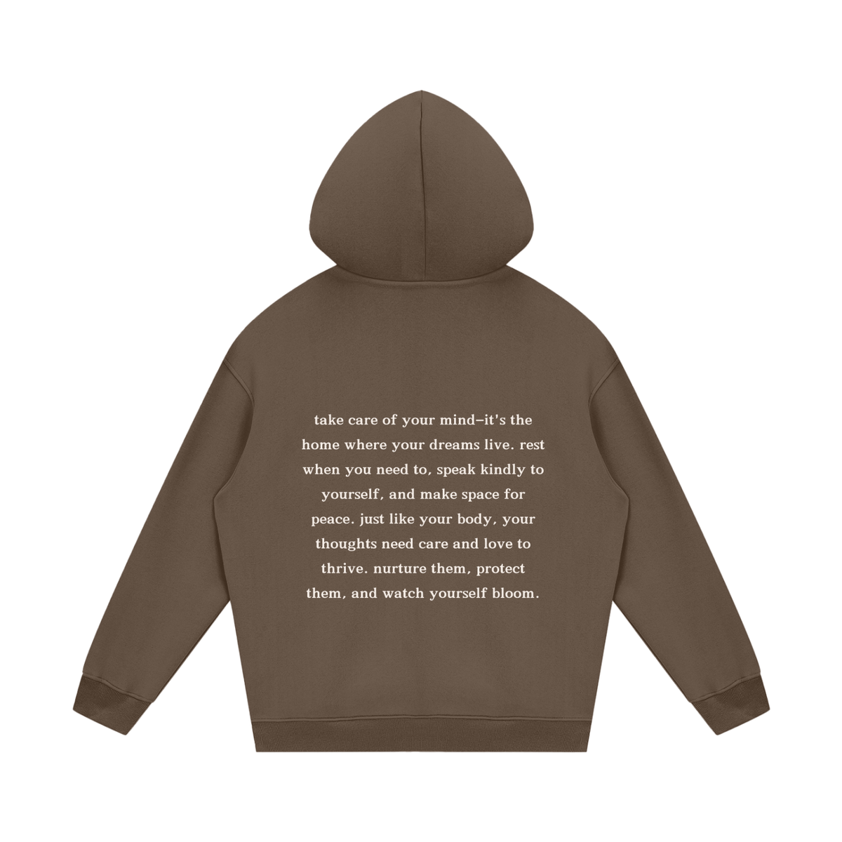 take care of your mind hoodie - mental health matters collection