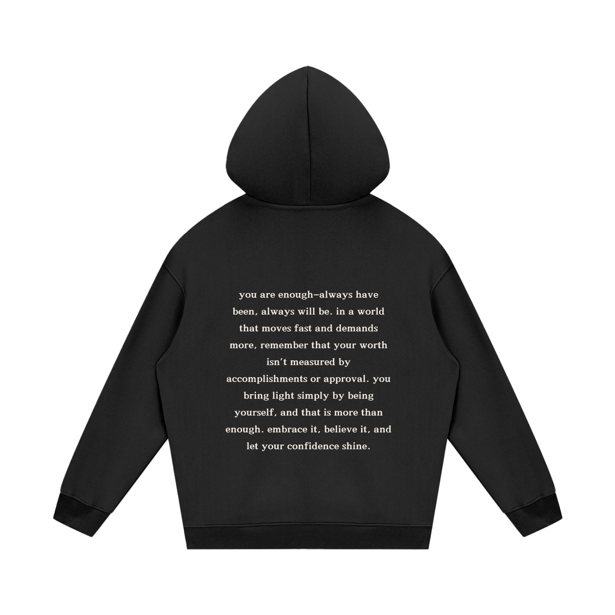 you are enough hoodie - mental health matters collection